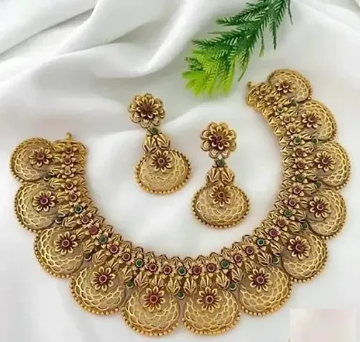 Gold Plated Temple Jewellery Sets