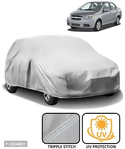 Classic Silver Car Body Cover For Chervolet Aveo-thumb0