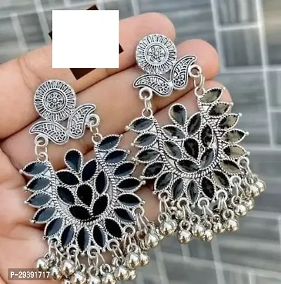 Elegant Alloy Drop Earrings For Women-thumb0