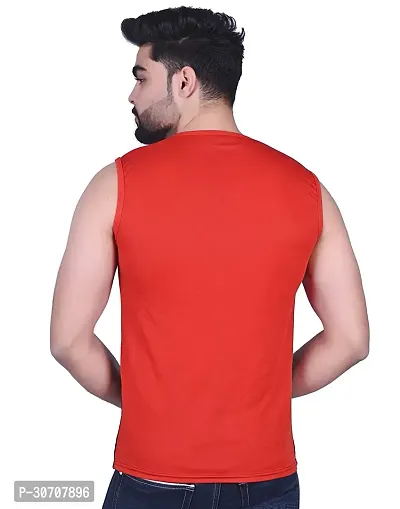 Stylish Multicoloured Nylon Solid Vest For Men-thumb2