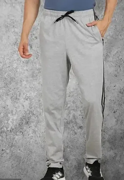 Comfortable Polycotton Regular Track Pants for Men