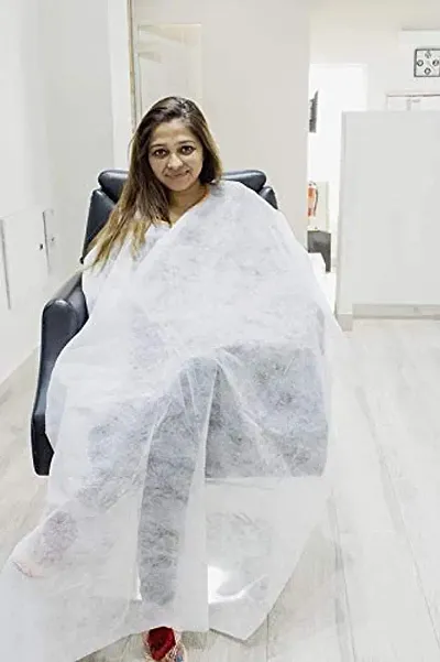 Siddhi Disposable Salon Hair Cutting Unisex Apron Set of 20 Qty