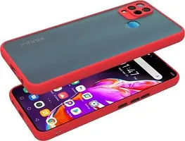 YARENDRA Export Mobile Back Cover Infinix Hot 10S D (Red)-thumb2