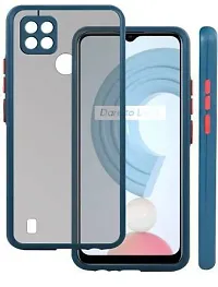 YARENDRA Export Mobile Back Cover Realme c21 (Blue)-thumb2