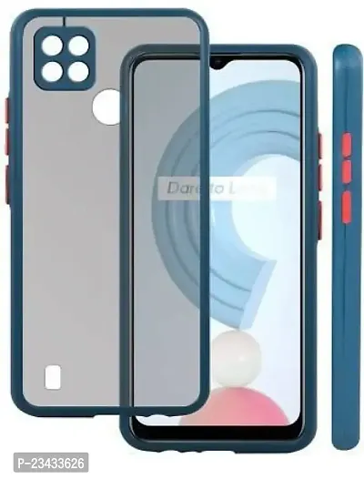 YARENDRA Export Mobile Back Cover Realme c21 (Blue)-thumb3