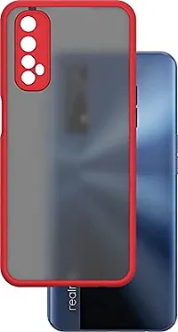 YARENDRA Export Mobile Back Cover Realme 7 (Red)-thumb4