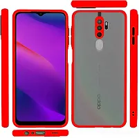 YARENDRA Export Mobile Back Cover Oppo A5 2020 (Red)-thumb1