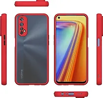 YARENDRA Export Mobile Back Cover Realme 7 (Red)-thumb2