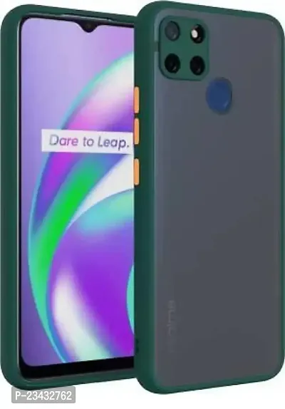 YARENDRA Export Mobile Back Cover Realme c12 (Green)