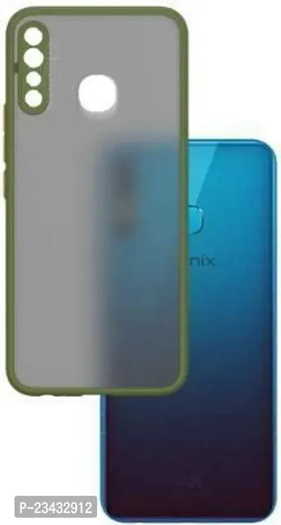 yarendra Export Mobile Back Cover for Infinix hot 8 (Light Green)-thumb3