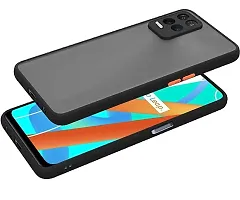 YARENDRA Export Mobile Back Cover Realme 8 5G (Black)-thumb2