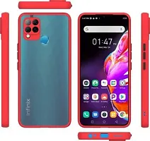 YARENDRA Export Mobile Back Cover Infinix Hot 10S D (Red)-thumb1