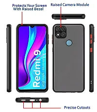 YARENDRA Export Mobile Back Cover Redmi 9 D(Black)-thumb1