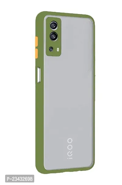 YARENDRA Export Mobile Back Cover Iqoo Z3(Light Green)-thumb3