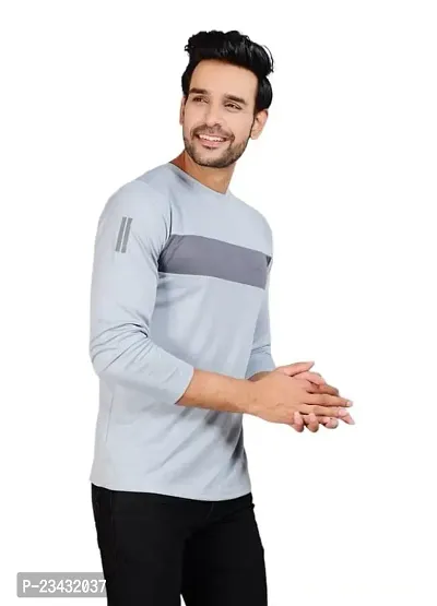 Yarendra Export Men's Regular Fit Round Neck Full Sleeved T-Shirt-thumb3