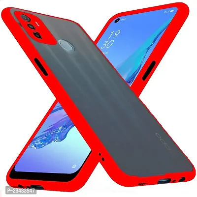 YARENDRA Export Mobile Back Cover Oppo A53 (Red)