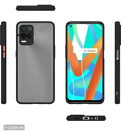 YARENDRA Export Mobile Back Cover Realme 8 5G (Black)-thumb2