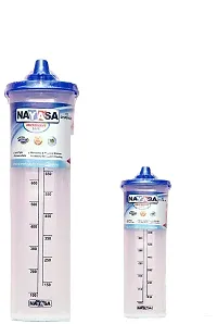 Nayasa Plastic Oil Dispenser, 1000ml+600ml, Set of 2, Multicolour-thumb2