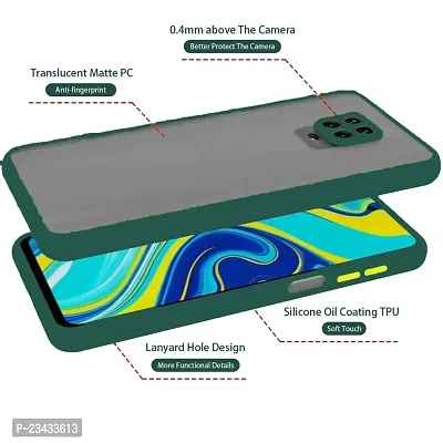 YARENDRA Export Mobile Back Cover Redmi 9 pro (Green)-thumb2