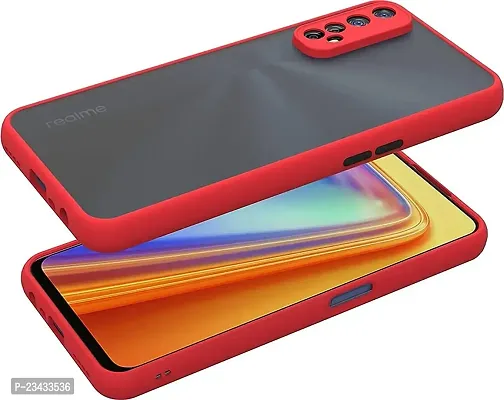 YARENDRA Export Mobile Back Cover Realme 7 (Red)-thumb2