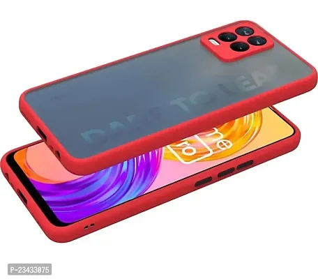 YARENDRA Export Mobile Back Cover Realme 8 (Red)-thumb4