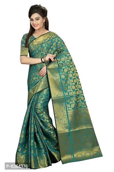 FABMORA's banarasi sarees for women with blouse piece