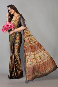 Beautiful Chiffon Saree with Blouse Piece-thumb3