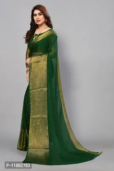 Embellished Bollywood Chiffon Saree-thumb2