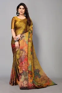 Printed, Floral Print Daily Wear Chiffon Saree-thumb3