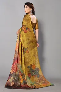 Printed, Floral Print Daily Wear Chiffon Saree-thumb4