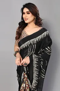 Printed Bollywood Crepe Saree-thumb2