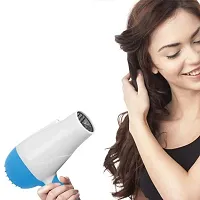 Professional 1290 Electric Foldable Hair Dryer,2 Speed Control 1000 Watts M21-thumb1