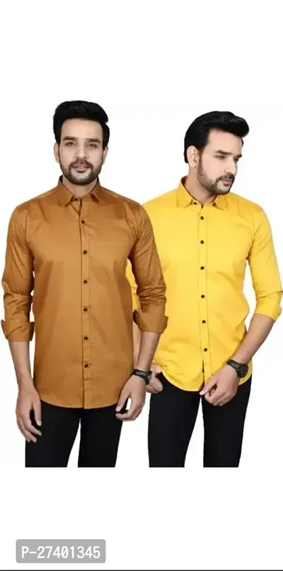 VCOM Brings Mens Pure Cotton Casual Shirt