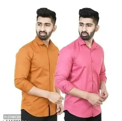 VCOM Brings Mens Pure Cotton Casual Shirt