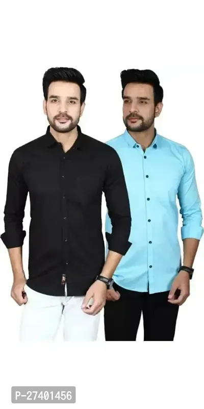 VCOM Brings Mens Pure Cotton Casual Shirt