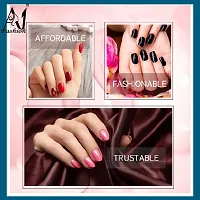 A1Fashion Rich Toxic Free Nail Polishes, Glossy Finish, 6 ML Shine Nail Polish Set (Pack of 6)-thumb1