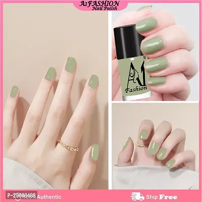 A1 Fashion New Pastel Hd Shine Color Nail Polish Light Green-thumb0