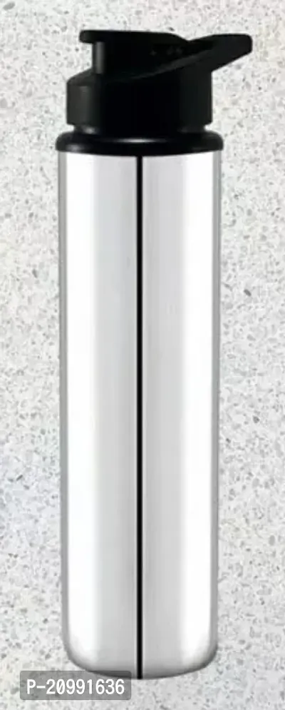 BIGWIN Sipper Stainless Steel Single Wall Water Bottle 900 ml Bottle/Sports/Refrigerator/Gym/School/Collage/Kids/water bottle(Pack of 1 Steel)-thumb0