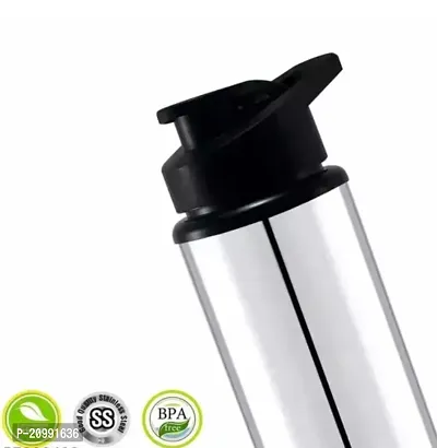 BIGWIN Sipper Stainless Steel Single Wall Water Bottle 900 ml Bottle/Sports/Refrigerator/Gym/School/Collage/Kids/water bottle(Pack of 1 Steel)-thumb4