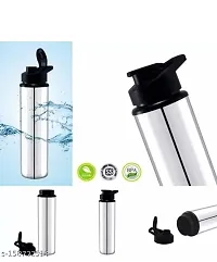 BIGWIN Sipper Stainless Steel Single Wall Water Bottle 900 ml Bottle/Sports/Refrigerator/Gym/School/Collage/Kids/water bottle(Pack of 1 Steel)-thumb1