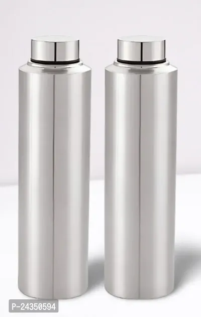 BIGWIN StainlesSteel  Sports/Refrigerator/Gym/School/Collage/Kids/ThunderWaterBottle Steel water bottle 1000 ml (2pe set)