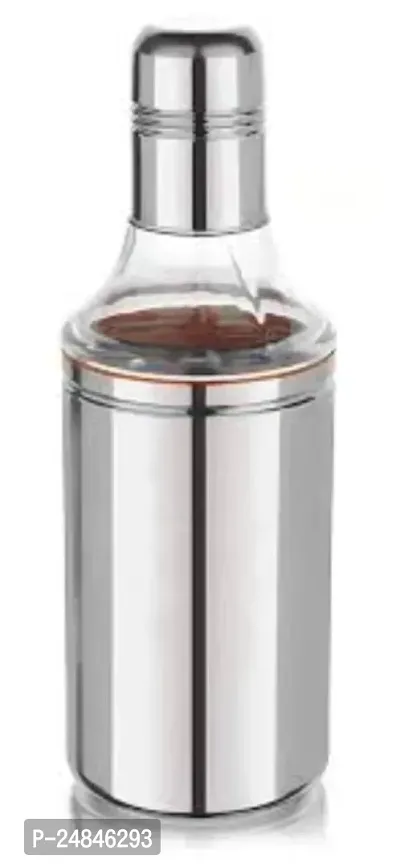 BIGWIN 1000 ml Cooking Oil Dispenser/Oil Container/Oil Bottles/Oil Pump stainless steel-thumb0