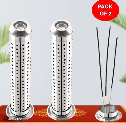 Stainless Steel Incense Stick Holder Pack of 2-thumb0