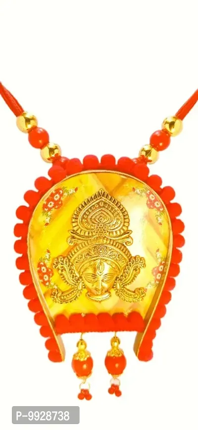 goddess ma durga hand craft jewellery set-thumb2