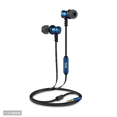 Stylish Blue In-ear Wired - 3.5 MM Single Pin Headphones