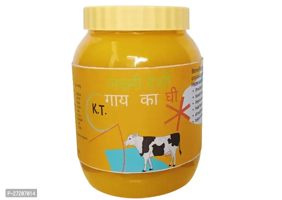 LAKSHMI Deshi Premium Cow Ghee(1 KG) 100% Natural, Pure  Hygienic Ghee | Highly Nutritious | Better Digestion and Boost Immunity  Energy | Aromatic Ayurvedic| Extracted from Deshi Cow Milk (Pack of-thumb0