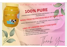 LAKSHMI Deshi Premium Cow Ghee(1 KG) 100% Natural, Pure  Hygienic Ghee | Highly Nutritious | Better Digestion and Boost Immunity  Energy | Aromatic Ayurvedic| Extracted from Deshi Cow Milk (Pack of-thumb2