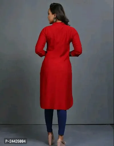 Fancy Rayon Kurtis For Women-thumb5