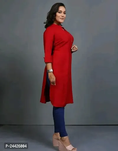 Fancy Rayon Kurtis For Women-thumb2