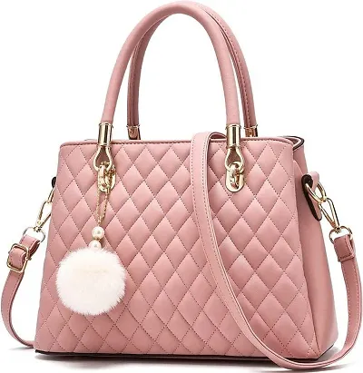 Classic Solid PU Handbag For Women